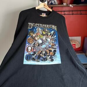 Vintage 1998 Dominion Storm Over Gift 3 Video Game Shirt